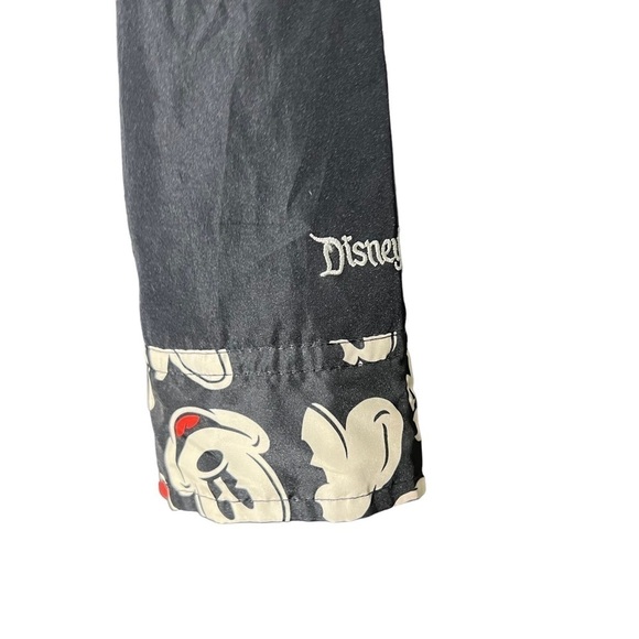 Disney Parks Mickey Mouse Black Zip Up Hooded Windbreaker Men’s S - Picture 6 of 9